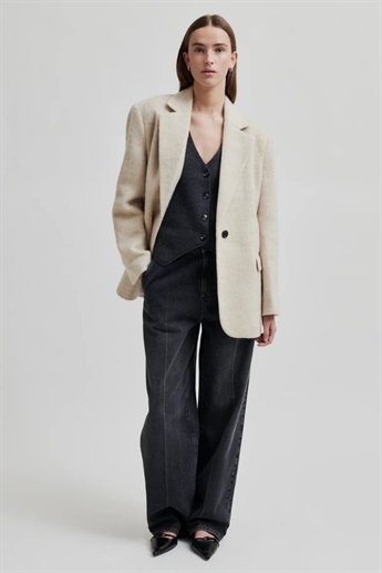 Sera Blazer-jacket, Beige Melange